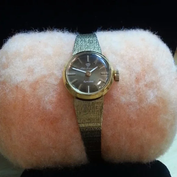 Vintage | Accessories | Vintage Jules Jurgensen Gold Tone 